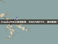 Xiaohu与Wei默契配合，RNG力克FPX，强势晋级！