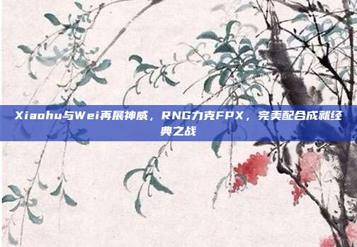 Xiaohu与Wei再展神威，RNG力克FPX，完美配合成就经典之战