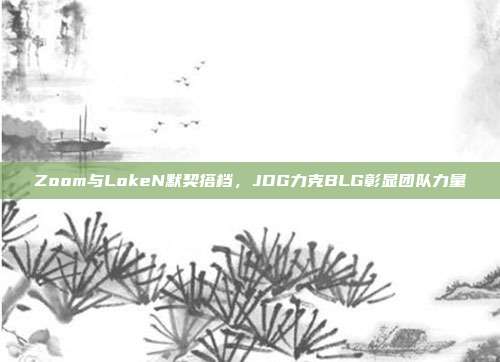 Zoom与LokeN默契搭档，JDG力克BLG彰显团队力量