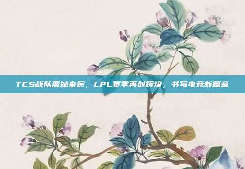 TES战队震撼来袭，LPL赛季再创辉煌，书写电竞新篇章