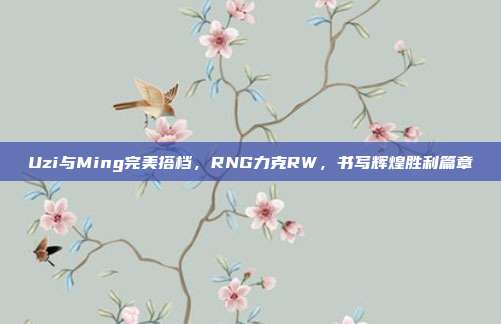 Uzi与Ming完美搭档，RNG力克RW，书写辉煌胜利篇章